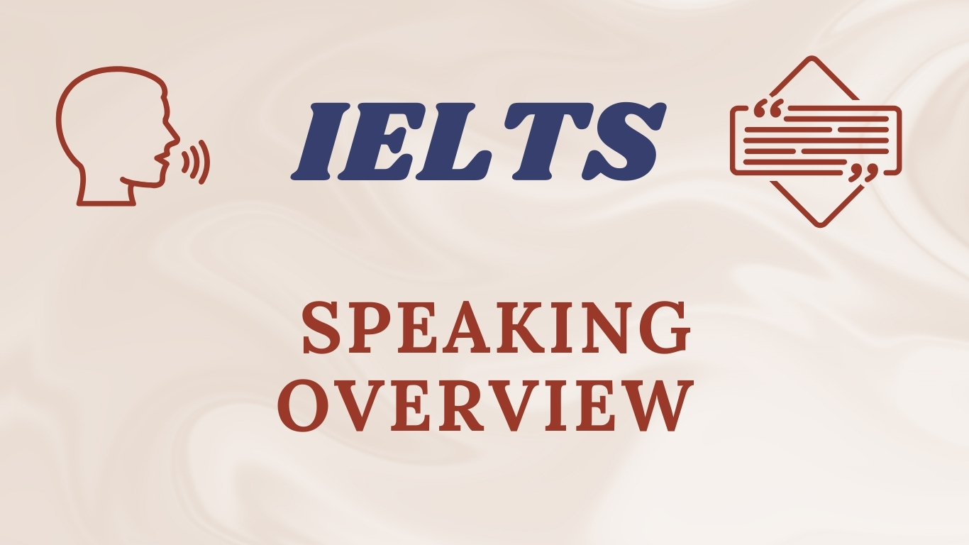 IELTS speaking: Overview