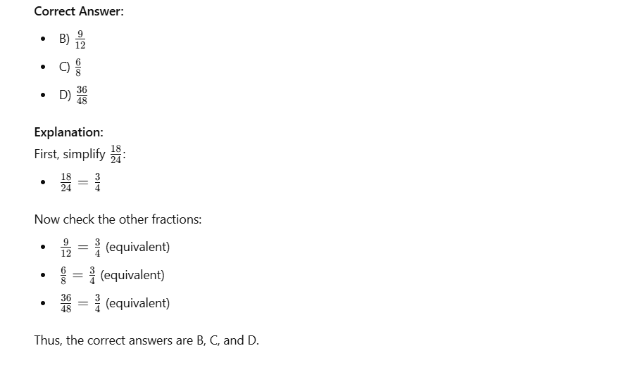 GRE Fraction, Decimals, Percentage
